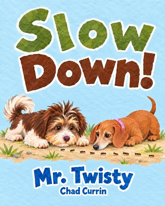 SLOW DOWN! picture book cover